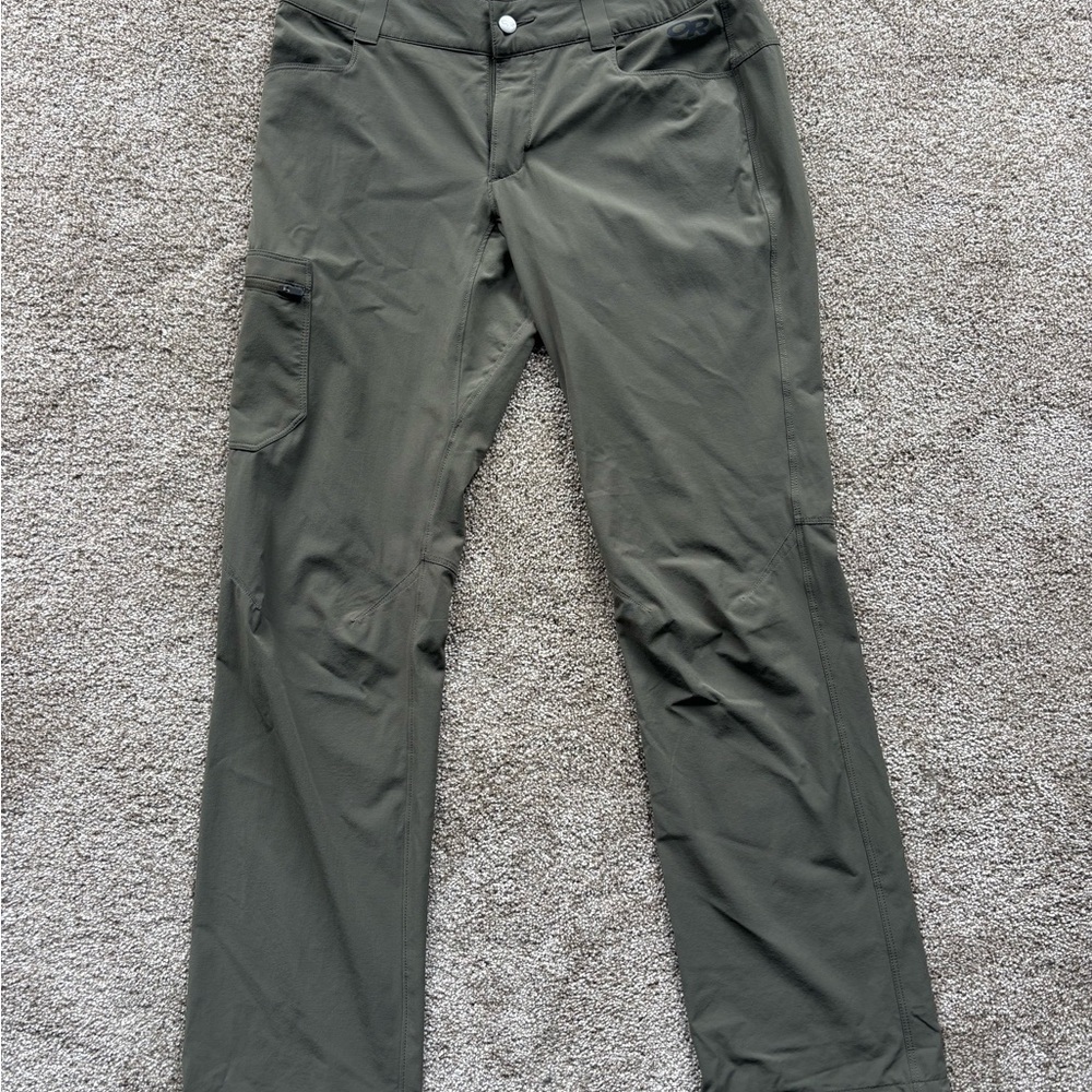 Outdoor Research Ferrosi Olive Green Hiking Pants